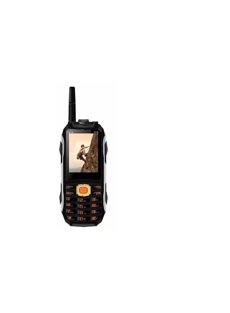 alimoto K19 Rugged Quad SIM Phone – 22000mAh Long-Lasting Battery, FM Radio & Super Bright Flashlight